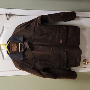 Outback Trading Company Medium Oilskin Brown Jacket